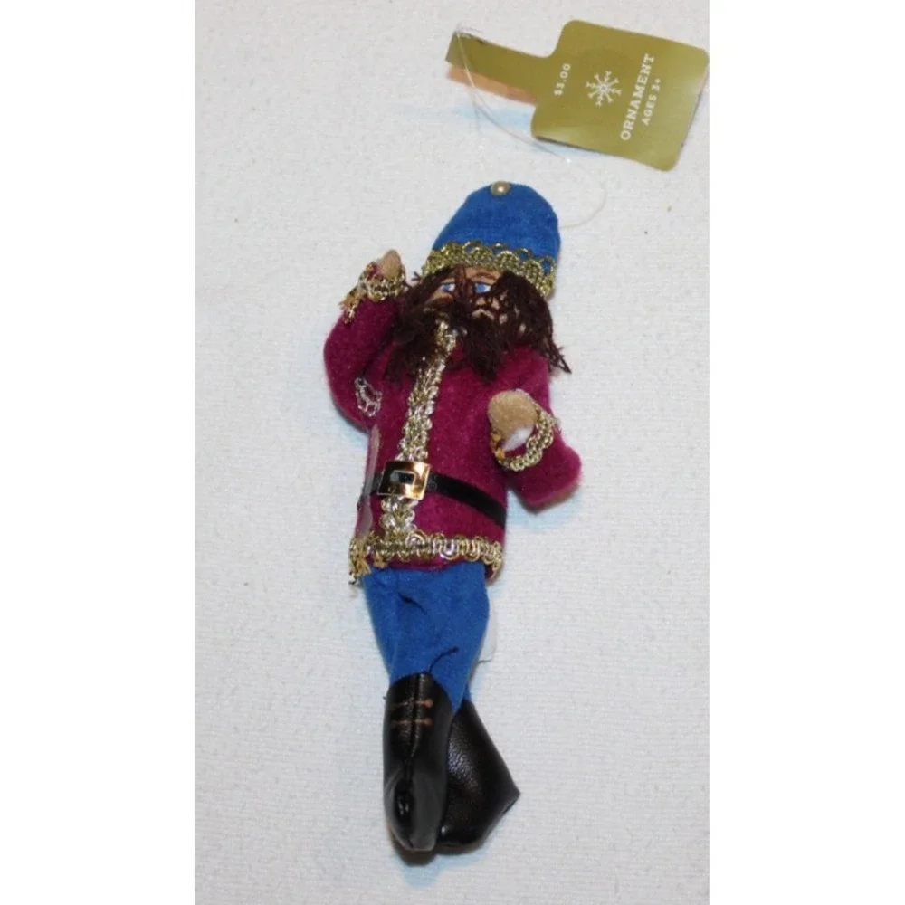 lot of 7 Target Chistmas ornaments 2019 ballerina driver hats plant mushroom